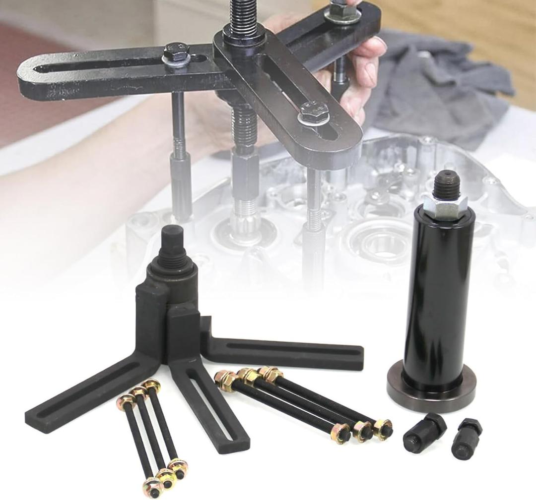 Sporacingrts Crank Case Splitter Separator Puller Installer Crankcase Splitter Tool Compatible with Motorcycle ATV Wheels Car Flywheels Bicycle Wheels and Pump Bearings