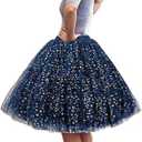 BABYONLINE D.R.E.S.S. Women Tutu Skirt Knee Tulle Skirt Petticoat Skirts Crinoline Rockabilly Tutu Skirts Slip. Size S, M