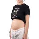 Fake Pregnant Belly Silicone Artificial Baby Bump False Pregnancy Belly Costumes Film Props Party Cosplay (M 2-4 Months, Ivory)