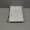 WOWBOX 4 pcs Serving Tray for Entertaining, Grilling BBQ Accessories, Serving Platters for Snacks, Fruit, Reusable Plastic Trays for Serving Food and Pantry Organization in Kitchen & for Parties (White), 