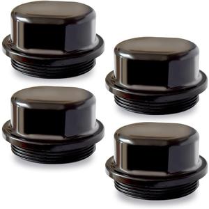 81143 Hub Dust Caps Compatible With Dexter Vortex, K71-G01-73 21-261 48355v Replacement Vortex Hub Dust Cap - Fit Boat, Trailer & Other Hub Kits (4 Pack, w/O-Ring) (4)
