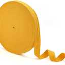 Gold Cotton Twill Tape Ribbon - 50 Yards x 3/4inch, Webbing Straps Herringbone Tape for Sewing, Crafts,Ties,Decoration Overlocked Edges, Non-Fadings DIY, Clothing,Fabric Trim