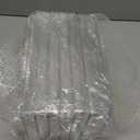 6Pcs Clear Plastic Drawer Organizers Tray 12" x 6.2" Storage Bins with 25Pcs Non-Slip Pads for Makeup, Jewelries, Kitchen Utensils, Bathroom and Office