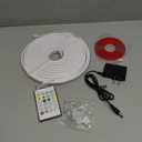 Cozylady 20Ft RGB LED Neon Rope Lights for Bedroom, 6m LED Strip Lamp with Double Sided Adhesive Tape, App/Remote Control Waterproof DIY Lights Decorate The Outdoor and Indoor of Your Home.