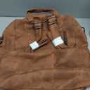 WYFJNX PU Leather Backpack Purse for Women Fashion Multipurpose Design Handbag Ladies Shoulder Bags Travel Backpack Brown