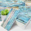 STICKGOO 50-Piece Subway Tile Peel and Stick Backsplash, 4"x 8" Thickened PVC Stick on Tiles for Kitchen, Bathroom, Camper, FireplaceRustic Gold Slate, Pack of 46