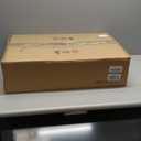 Blown Glass Pendant Light Fixtures, Island Lights for Kitchen 3 Pack Modern Gold Bar Lights Hanging with 11.4in Height Clear Thick Organic Glass Shade for Dining Table Hallway,E26