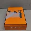 XXL 12.2" Rain Shower Head with Handheld Spray Combo, High Pressure Rainfall Shower Head, Height Adjustable Dual Shower Head, Luxury Waterfall Showerhead Bathroom (Black-Diamond)