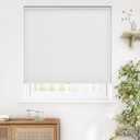 LazBlinds Cordless Cellular Shades, Light Filtering Honeycomb Shades for Home, Thermal Insulation Noise Reduction Blinds for Windows, 37'' W x 64'' H, White