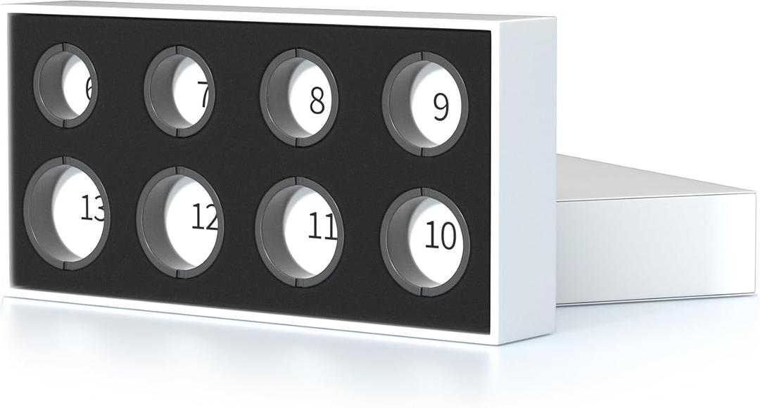 CONSSU Ring Sizing Kit - Size First Before You Buy - Choose from 8 Sizes - Sizes 6 to 13 - Find The Perfect Smart Ring Size