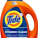 Tide Hygienic Clean Heavy 10X Duty Laundry Detergent Liquid Soap, Original Scent, HE Compatible, 59 Loads, 84 fl oz