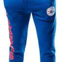 Ultra Game NBA Men's Soft Team Jogger Sweatpants (Medium, Blue)