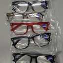 CCVOO Reading Glasses +1.25 for Women/Men, Eyeglasses, Blue Light Readers for Women/Men, Computer Eye Glasses, Cheaters