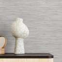 NuWallpaper Grey Grassweave Peel and Stick Wallpaper, Textured Removable Wallpaper, Renter-Friendly, 20.5 in x 18 ft