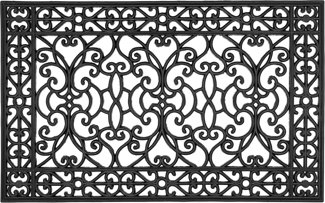 Calloway Mills 104083048 Anastasia Rubber Doormat 30" x 48" (2'6" x 4' (Rectangular)