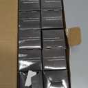 BESTTEN 5 Pack Super Slim Quiet Dimmer Light Switch, Smooth Slide Dimmer Switch, Single Pole or 3 Way Dimmable Light Switch, for LED, CFL, Incandescent, Halogen, ETL Listed, White