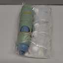 Straw Cup Conversion Kit with Silicone Sleeves for Dr. Brown's Narrow Glass Baby Bottle 8oz,Weighted Straw Replacement Kit with Soft Straw Top and Handle,6m+,Set of 4