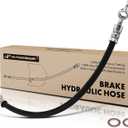 A-Premium Front Driver or Passenger Brake Hydraulic Hose Compatible with Select Lexus Models - GS200t 2016-2017, GS350 2013-2017, GS450h 2013-2016, RC200t 2017, RC350 2015-2017 - Replace# 9094702G56