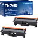Ankink TN760 TN730 Compatible Toner Cartridge (Black,2 Pack) Replacement for Brother TN-760 730 to Use with HL-L2350DW HL-L2395DW HL-L2390DW HL-L2370DW MFC-L2750DW MFC-L2710DW MFC-L2730DW DCP-L2550DW