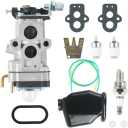 WYA-44 Carburetor for Husqvarna 150BT, 350BT and RedMax EBZ8500, EBZ8500RH, EBZ8000, EBZ7001 Leaf Blowers, Carb Tune-Up Kit Replace for WYA-79, WYA 44, WYA-56, 502845001, 581177001, 505183101