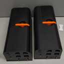 Electric Mouse Trap, 2 Pack Indoor Reusable Electric Mouse Trap Zapper with Anti-Escape Design & Dual Power, Electronic Rat Trap with No-Touch Cleaning for Kitchen, Garage : Patio, Lawn & Garden