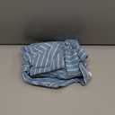 Matching Dog and Owner Clothes, Blue Striped Women Shirt Short Sleeve, Cotton Women Summer Shirt Crewneck, Casual Women T-Shirt Summer Tops Loose Fit(Owner M)