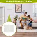 Doorbell Chime Cover Box Only,Special Imitation Rattan Design Door bell Cover Box for Wall inside,Easy Installation Decorative Doorbell Cover Box Plate 7.48"*5.3"*2.75" (White)
