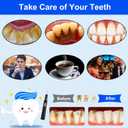Plaque Remover for Teeth, Tartar Remover for Teeth Cleaning with 4 Replaceable Heads and 3 Adjustable Modes, Rechargeable Teeth Cleaning Plaque Remover for Home