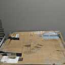 unipaws Pet Bunk Bed with Removable Step for Dogs and Cats, Multi-Level Bed Window Perch Seat Platform with Cushion and Cat Scratch Pad, Indoor Use (Medium, Grey)