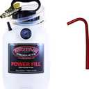 Motive Products 1735 Power Fill Pro Fluid Transfer Pump 1 GAL Tank with Schraeder Valve, Ball Valve Shutoff, and Hose, 4 Quart Capacity