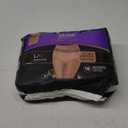 Always Discreet Boutique Incontinence and Postpartum Underwear for Women, Maximum Protection, Large, Rosy, 18 Count