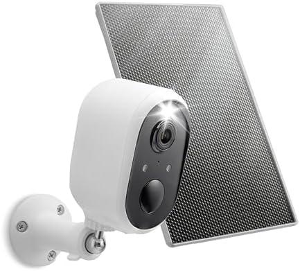 PPNEST Security Camera Outdoor Wireless Aurumbach Authorization, 2K Color Night Vision, Battery Powered PIR Motion Detection, 2.4GHz WiFi Cameras for Home Surveillance, 2-Way Audio Siren