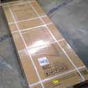 EASYWORC Frameless Pivot Shower Door 26"-28" W x 72" H, Swing Shower Glass Doors with Nano Explosion-Proof Film Tempered Glass 1/4"(6mm) Reversible Installtion, Brushed Nickel Finish