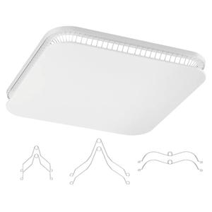 FG701S Universal Update Bathroom Fan Cover with Springs Compatible with Bro-an-NuT-one Small/Medium/Large Size Vent fans,Bathroom Ceiling Square Fan Cover Replacement (White) 13.25" x 13.25" x 1.3"
