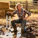 Stand Assist Aid Plus, 20-26.8" Adjustable Steel Standing Aid for Seniors & Elderly, Lift Assist Device to Get Up from Floor, Kneeling, or Low Seats, White