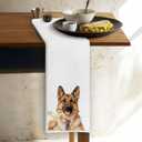 Serenehanctuary Dirty Martini German Shepherd Kitchen Towels,German Shepherd Dish Tea Towels Gifts for Women Men,Gifts for Martini Cocktail Lovers Decorative Hand Towel for Kitchen Bar Cart,16x24 Inch