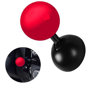 Car One-Touch Start Button with Push-to-Start Rocker Lever, Engine Start/Stop Joystick, Funny Car Ignition Button Cover Decorations Cool Car Accessories (Red)