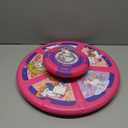 Flooyes Unicorn Sit and Spin Toys for Toddlers Girls 2 Years Old, Christmas Birthday Gifts for 1 2 3 4, with LED and Music, 360 Spin