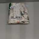 Horaldaily Christmas Tablecloth 6084 Inch Oval, Christmas Trees Ball Ornaments Washable Table Cover for Party Picnic Dinner Decor (Beige)