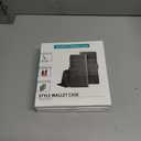 3 x SUANPOT for Samsung Galaxy A35 5G Wallet case with RFID Blocking Credit Card Holder,Flip Book PU Leather Protective Cover Women Men for Samsung A35 Phone case Black