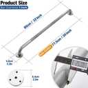 Grab Bars for Shower, 32 Inch Shower Handle, 2 Pack, Brushed Nickel
