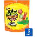SOUR PATCH KIDS Apple Harvest Soft & Chewy Candy, Halloween Candy, 6 - 10 oz Bags (EXP 04/01/26)