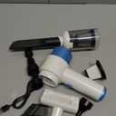 JONYJ Handheld Car Vacuum Cleaner, 16000PA Hand Held Vacuum Portable Cordless, 2 in 1 Air Duster and Vacuum Cleaner with LED Light, Multi Nozzles, 120W High Power Mini Vacuum for Home, Pet, Office