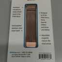 STAINLESS STEEL MESH BAND FOR USE WITH FITBIT VERSA ROSE GOLD - New