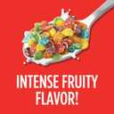 Fruity PEBBLES Breakfast Cereal for Kids, Gluten Free, Made with Sweetened Puffed Rice, Family Size, 19.5 oz