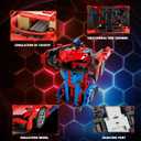 2 in 1 Remote Control Racing Car Building Blocks, Compatible with Lego STEM Toy Building Toys 694 PCS, Gifts Toys for Age 8-12 Years Old Kids Boys