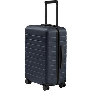 Away Bigger Carry-On Luggage, Lightweight Hardside Large Suitcase with Spinner Wheels, TSA Lock, Airline Approved, Navy Blue