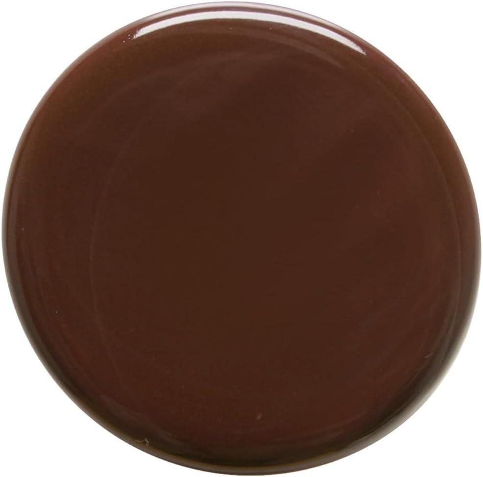 AMACO Teacher's Palette TP-32 Fudge Brown Gloss Glaze Pint, 16 oz. (473 mL), Low Fire Cone 05 (TP) Intermixable Liquid Ceramic Pottery Glaze for Bisque
