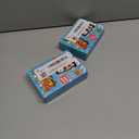 2 x Stocking Stuffers for Teens Boys Gifts for Men Adults: Lazy Cell Phone Stand Unique Gesture Phone Holder for Desk Gifts for Teenager Girls Women Cool Gadget Funny Christmas White Elephant Gag Gifts (Black)