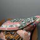 Washable Pink Rugs Thin Oriental Boho Vintage Cute Tropical Leopard 6ft Round Area Rugs for Bedroom Kitchen Dining Living Room Office Indoor Entryway Distressed Nursery Circle Carpet